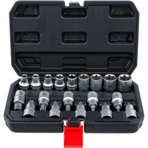 KRAFTMANN Socket and Bit Set - 19 Pcs - Hex & Torx - Durable KRAFTMANN Socket and Bit Set - 19 Pcs - Hex & Torx - Durable