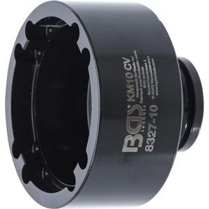 BGS technic Socket Wrench KM10 - Toothed Nut Tool BGS technic Socket Wrench KM10 - Toothed Nut Tool