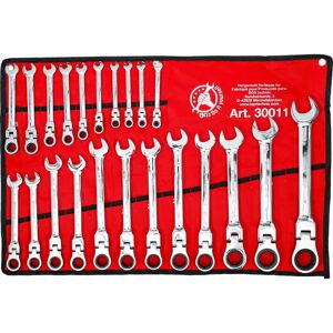 BGS TECHNIC Ratchet Wrench Set - 6-32mm, 22 pcs BGS TECHNIC Ratchet Wrench Set - 6-32mm, 22 pcs