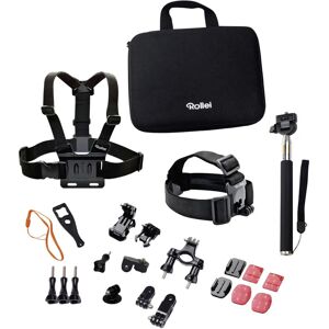 Rollei 21639 Action Sports Camera Accessory Set - Outdoor Kit Rollei 21639 Action Sports Camera Accessory Set - Outdoor Kit