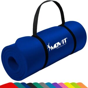 Movit Yogamatta - 15mm, 190x60cm, Icke-slip, Blå Movit Yogamatta - 15mm, 190x60cm, Icke-slip, Blå