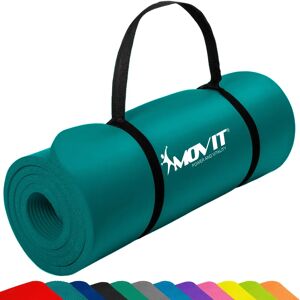 Movit Yogamatta - 190x60 cm - Antislip, Hållbar, Blå Movit Yogamatta - 190x60 cm - Antislip, Hållbar, Blå