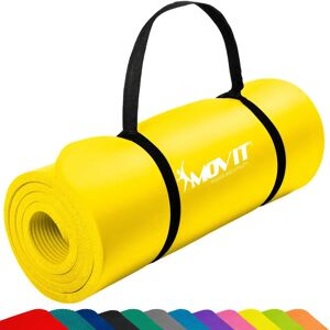 Movit Yogamatta - 15mm Tjock, Antislip, 190x60cm - Fitness Tillbehör Movit Yogamatta - 15mm Tjock, Antislip, 190x60cm - Fitness Tillbehör