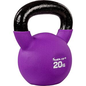 MOVIT 20kg Gusseisen Neopren Kettlebell - Kraft & Ausdauer MOVIT 20kg Gusseisen Neopren Kettlebell - Kraft & Ausdauer