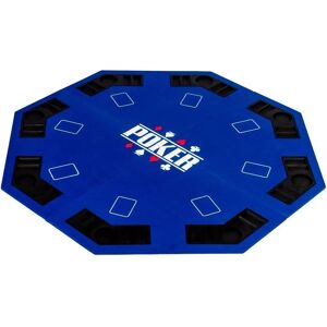 Garthen Kék Összecsukható Poker Asztal - 8 Játékos - Kaszinó Hangulat Garthen Kék Összecsukható Poker Asztal - 8 Játékos - Kaszinó Hangulat