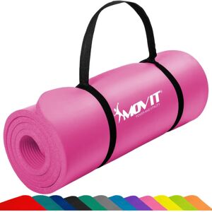 Movit Pink Yogamatte - Rutschfest, 183x60 cm, 10mm Movit Pink Yogamatte - Rutschfest, 183x60 cm, 10mm