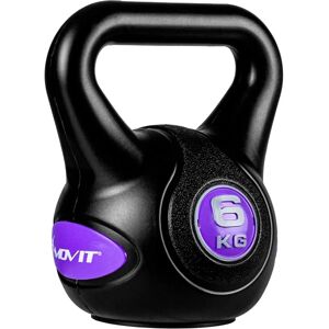 MOVIT 6kg Kettlebell - Ergonomisk, Svart/Violett - Hela kroppen träning MOVIT 6kg Kettlebell - Ergonomisk, Svart/Violett - Hela kroppen träning
