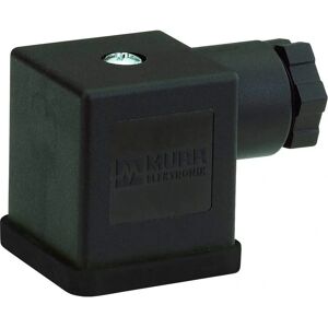Murrelektronik Ventielconnector - 3P+E, IP65, Kabelmontage, Zwart Murrelektronik Ventielconnector - 3P+E, IP65, Kabelmontage, Zwart