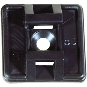Tecline - 690048S - Noir - 4,8 mm - Support de serre-câbles - Publicité Tecline - 690048S - Noir - 4,8 mm - Support de serre-câbles - Publicité