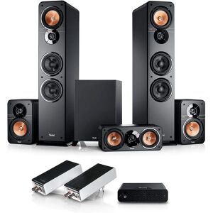 Teufel Ultima 40 Surround Wireless 5.1-Set - Schwarz/Weiß/Sandweiß Teufel Ultima 40 Surround Wireless 5.1-Set - Schwarz/Weiß/Sandweiß