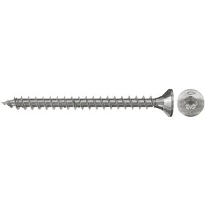Fischer PowerFast Wood Screw - 3.5mm x 30mm, A2 Stainless Steel - Wood, Exterior Fischer PowerFast Wood Screw - 3.5mm x 30mm, A2 Stainless Steel - Wood, Exterior