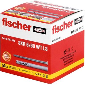 Fischer Model sxrl-wt Nylon Anker - Forlænget, 6x60mm, 50 stk Fischer Model sxrl-wt Nylon Anker - Forlænget, 6x60mm, 50 stk