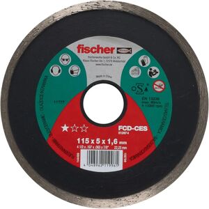 Disco de Corte Fischer - 115x1.6x22.23mm - Gris Disco de Corte Fischer - 115x1.6x22.23mm - Gris