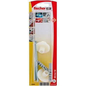 Kit de cheville et vis WD 8x110 Fischer - Fixation murale Kit de cheville et vis WD 8x110 Fischer - Fixation murale