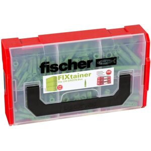 Fischer FixTainer Ux Green Wall Plug Set - Universal 6/8/10 mm - 35/50/60 mm - 210 pcs Fischer FixTainer Ux Green Wall Plug Set - Universal 6/8/10 mm - 35/50/60 mm - 210 pcs
