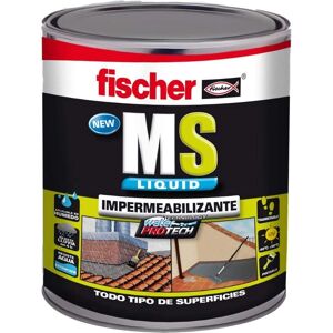Impermeabilizante FISCHER MS Líquido 4kg - Construção Impermeabilizante FISCHER MS Líquido 4kg - Construção