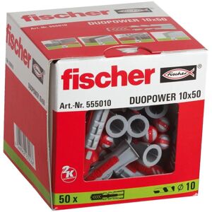 Fischer DUOPOWER Dübel - 50 Stk, 10x50mm - Dübel Fischer DUOPOWER Dübel - 50 Stk, 10x50mm - Dübel