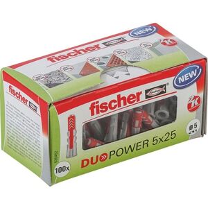 Fischer DUOPOWER 5 x 25 LD Wall Plug - Wall type Fischer DUOPOWER 5 x 25 LD Wall Plug - Wall type