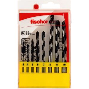 Fischer 536607 Drill Bit Set - 8 Pieces Fischer 536607 Drill Bit Set - 8 Pieces