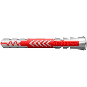 Fischer DuoPower 10 x 80 Cheville - Ancrage expansion, Rouge/Gris Fischer DuoPower 10 x 80 Cheville - Ancrage expansion, Rouge/Gris