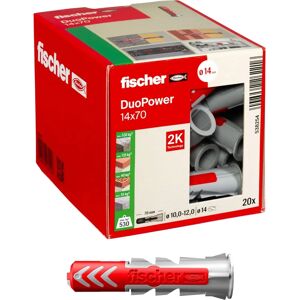 Fischer DuoPower 14 x 70 Cheville Universelle - Publicité Fischer DuoPower 14 x 70 Cheville Universelle - Publicité