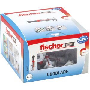 Fischer DUOBLADE 44 mm Dübel Set - Für Gipskarton und Zementplatten Fischer DUOBLADE 44 mm Dübel Set - Für Gipskarton und Zementplatten