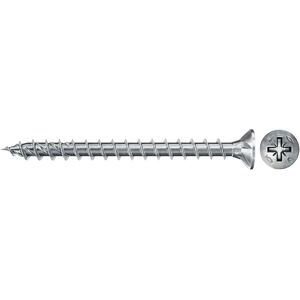 Fischer Power-Fast II Wood Screw - 3.5mm x 35mm - Galvanized - 1000 pcs Fischer Power-Fast II Wood Screw - 3.5mm x 35mm - Galvanized - 1000 pcs