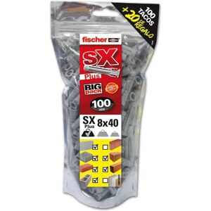 Cheville Fischer SX Plus 8x40mm - Chevilles - Publicité Cheville Fischer SX Plus 8x40mm - Chevilles - Publicité