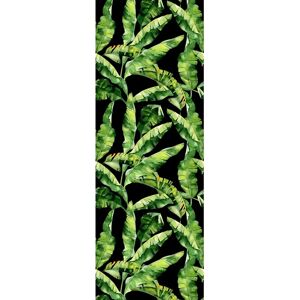 QUEENCE Tropische Blätter-Grün Vinyltapete - Selbstklebend 90x250cm QUEENCE Tropische Blätter-Grün Vinyltapete - Selbstklebend 90x250cm
