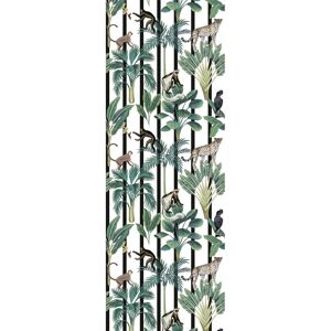 QUEENCE Dschungel Vinyltapete - 0,9x2,5m Kinderwandbelag QUEENCE Dschungel Vinyltapete - 0,9x2,5m Kinderwandbelag