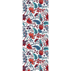 QUEENCE Vinyltapete - Bunt, 0,9x2,5m, floral, selbstklebend QUEENCE Vinyltapete - Bunt, 0,9x2,5m, floral, selbstklebend