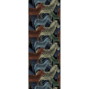 QUEENCE Vinyl Tapete - Tropisches Tiermuster - Selbstklebend - 0,9 m x 2,5 m QUEENCE Vinyl Tapete - Tropisches Tiermuster - Selbstklebend - 0,9 m x 2,5 m