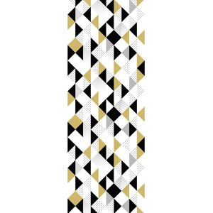 QUEENCE Gold Vinyl Tapete - 3D Muster, Selbstklebend, Wand & Tür QUEENCE Gold Vinyl Tapete - 3D Muster, Selbstklebend, Wand & Tür