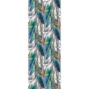 QUEENCE Bella Vinyltapete - Blumenmuster, Bunt, 0,9x2,5m QUEENCE Bella Vinyltapete - Blumenmuster, Bunt, 0,9x2,5m