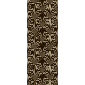 QUEENCE Gold Vinyl Tapete - 0,9m x 2,5m - Selbstklebend, Gemustert, 3D, Abnehmbar QUEENCE Gold Vinyl Tapete - 0,9m x 2,5m - Selbstklebend, Gemustert, 3D, Abnehmbar