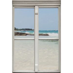 QUEENCE - Strand - blau 40x60 cm - Wandsticker QUEENCE - Strand - blau 40x60 cm - Wandsticker