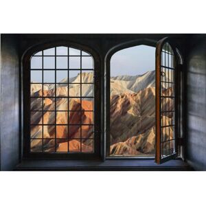 QUEENCE - Berge - 60x40 cm - gold - Wall Sticker QUEENCE - Berge - 60x40 cm - gold - Wall Sticker
