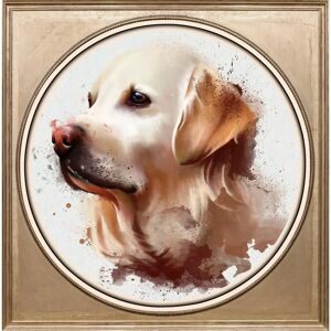 QUEENCE - Golden Retriever - 40x40 cm QUEENCE - Golden Retriever - 40x40 cm