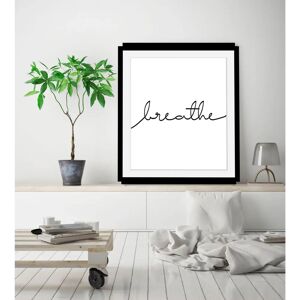 QUEENCE - Breathe - Schwarz - 50x70 cm - Art Print QUEENCE - Breathe - Schwarz - 50x70 cm - Art Print