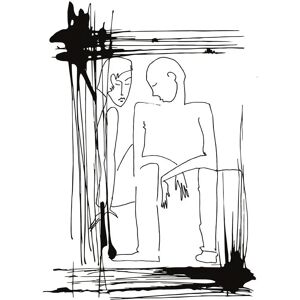 QUEENCE Mann und Frau Acrylglasbild - Wandkunst QUEENCE Mann und Frau Acrylglasbild - Wandkunst