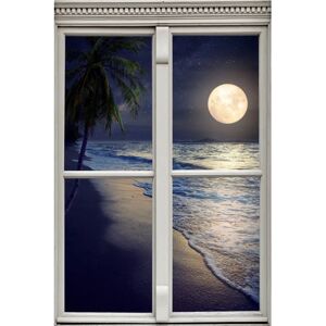 QUEENCE - Vollmond - Mehrfarbig - 40x60 cm - Wandsticker QUEENCE - Vollmond - Mehrfarbig - 40x60 cm - Wandsticker