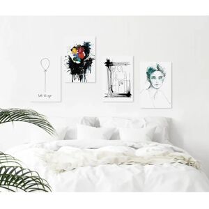 QUEENCE Kunstwerk Leinwandbild - 60x90 cm - bunt QUEENCE Kunstwerk Leinwandbild - 60x90 cm - bunt