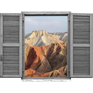 QUEENCE - Berge - Natur - 80x60 cm - Wandtattoo QUEENCE - Berge - Natur - 80x60 cm - Wandtattoo