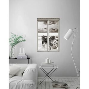 QUEENCE - Zebras - Grau - 40x60 cm - Wandsticker QUEENCE - Zebras - Grau - 40x60 cm - Wandsticker
