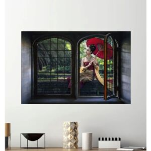 QUEENCE - WALD - Mehrfarbig - 60x40 cm - Wandsticker QUEENCE - WALD - Mehrfarbig - 60x40 cm - Wandsticker