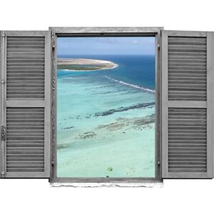 QUEENCE - Meerwasser - Blau - 80x60x0.1 cm - Wall sticker QUEENCE - Meerwasser - Blau - 80x60x0.1 cm - Wall sticker