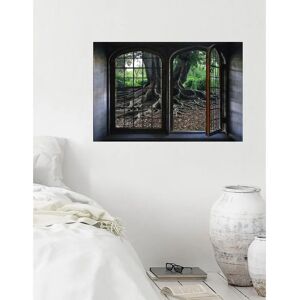 QUEENCE - Wurzeln - 60 x 40 cm - braun - Wandsticker QUEENCE - Wurzeln - 60 x 40 cm - braun - Wandsticker