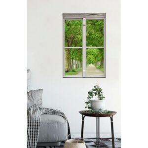 QUEENCE - Allee - Grün - 40x60 cm - Wandsticker QUEENCE - Allee - Grün - 40x60 cm - Wandsticker