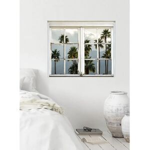 QUEENCE - Palmen - grau - 40x60 cm - Wandsticker QUEENCE - Palmen - grau - 40x60 cm - Wandsticker