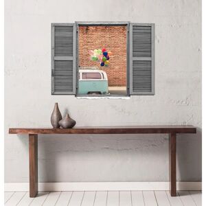 QUEENCE - Hauswand - Geografie - Multicolor - Wall sticker QUEENCE - Hauswand - Geografie - Multicolor - Wall sticker